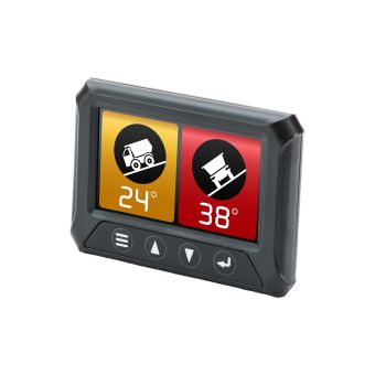 Hummingbird Dual Axis Inclinometer - Active, incl. 1° sensor