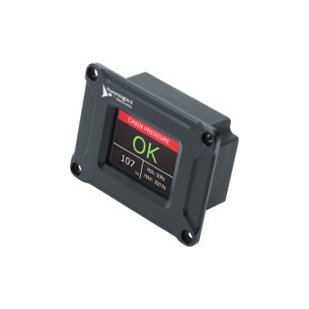 Hummingbird Panel Mounted Cabin Pressure Monitor