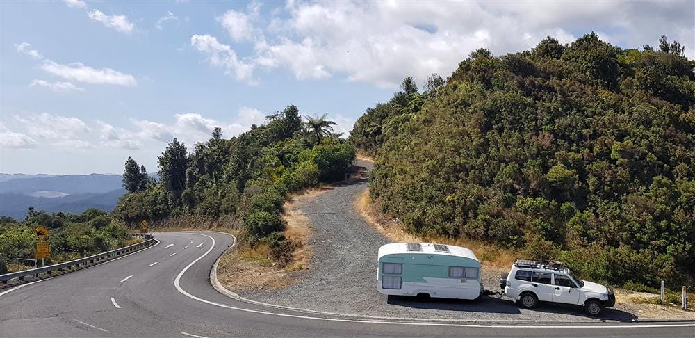 caravan towing