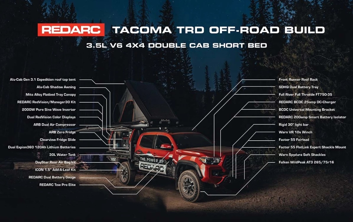 Xây dựng Toyota Tacoma ngoài lướiXây dựng Toyota Tacoma ngoài lưới  