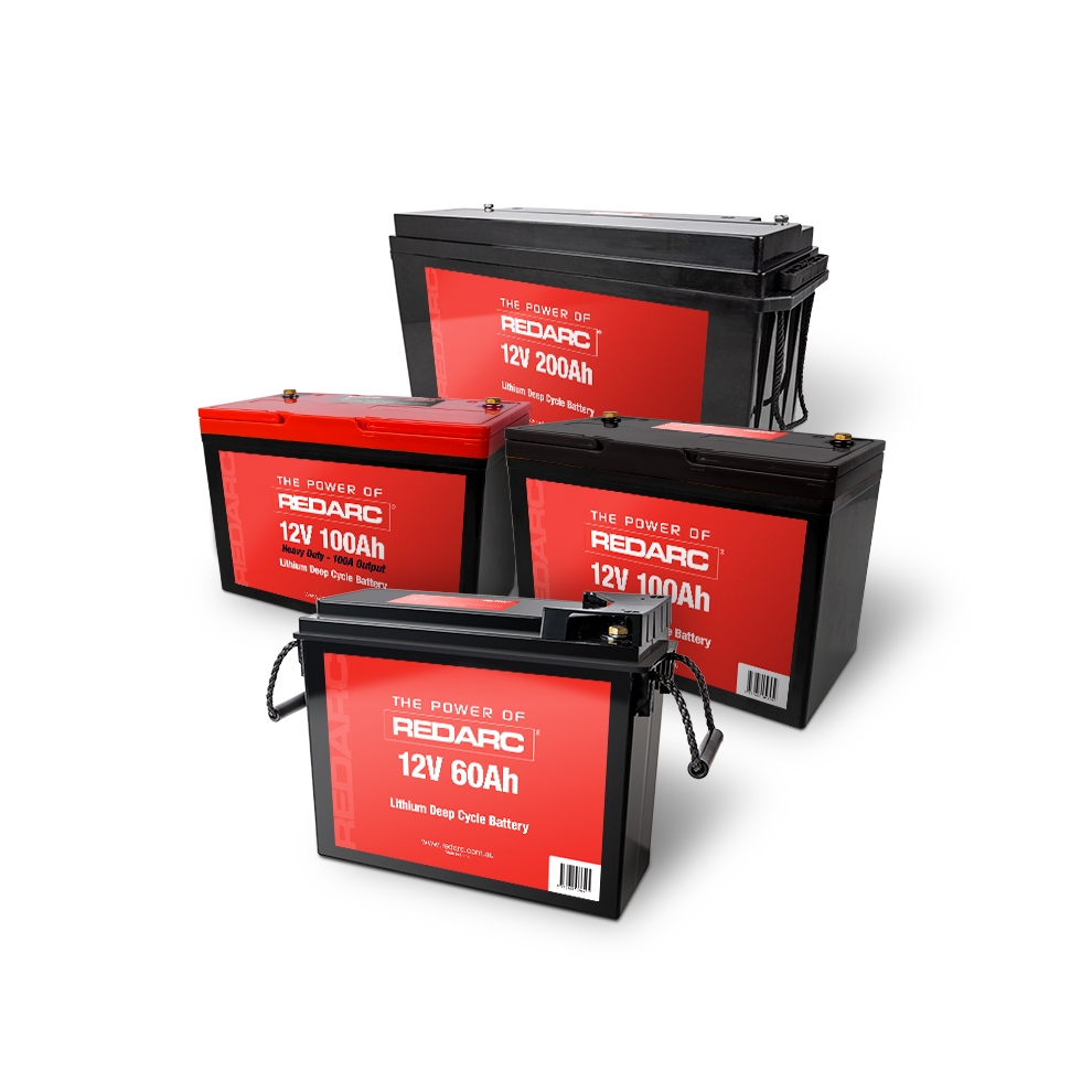 REDARC Lithium Deep Cycle Batteries